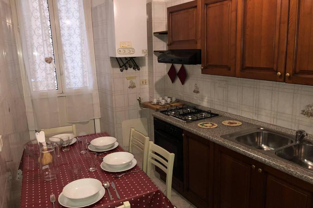 Apartmán La Casa Di Rosa Řím Exteriér fotografie
